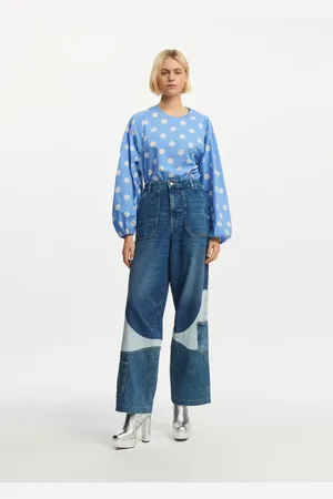 Essentiel Antwerp Damen, Oberteile, Blau, SGröße: