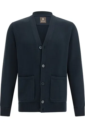 Boggi Milano Herren, Strickwaren, Blau, 2XLGröße:
