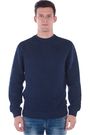 Emporio Armani Herren, Sweatshirts & Hoodies, Blau, LGröße:
