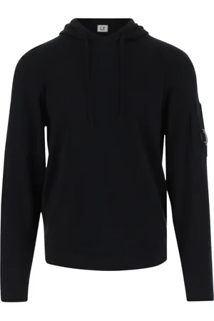 C.P. Company Herren, Sweatshirts & Hoodies, Schwarzk, MGröße: