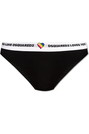 Dsquared2 Damen, Unterwäsche, Schwarzk, MGröße: