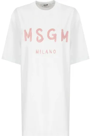 Msgm Damen, Kleider, Weiß, XSGröße:
