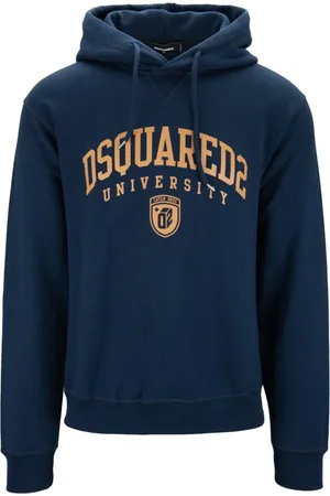 Dsquared2 Herren, Sweatshirts & Hoodies, Blau, 2XLGröße: