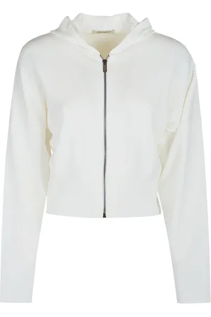 hinnominate Damen, Sweatshirts & Hoodies, Weiß, MGröße: