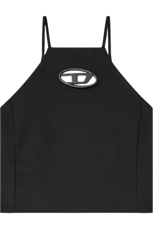 Diesel Damen, Oberteile, Schwarzk, 2XSGröße: