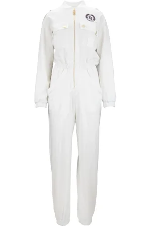 Elisabetta Franchi Damen, Jumpsuits & Playsuits, Weiß, LGröße: