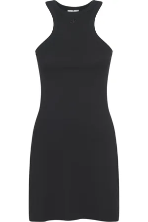 Courrèges Damen, Kleider, Schwarzk, MGröße: