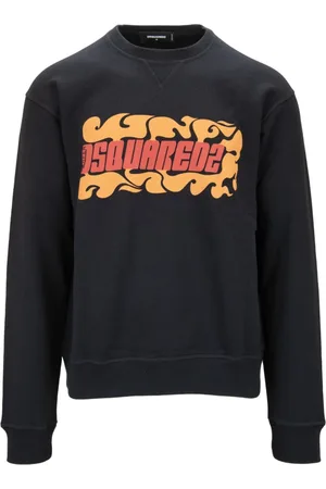 Dsquared2 Herren, Sweatshirts & Hoodies, Schwarzk, MGröße: