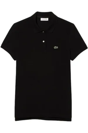Lacoste Damen, Oberteile, Schwarzk, LGröße: