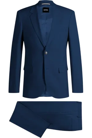 HUGO BOSS Herren, Anzüge, Blau, LGröße: