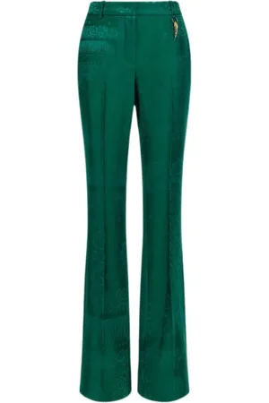 Roberto Cavalli Damen, Hosen, Grün, LGröße: