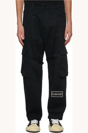 44 Label Group Herren, Hosen, Schwarzk, LGröße:
