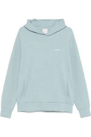 Calvin Klein Herren, Sweatshirts & Hoodies, Blau, LGröße: