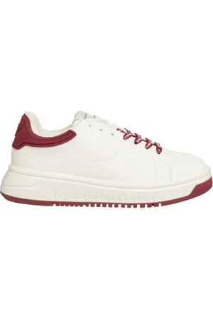 Emporio Armani Herren, Schuhe, Weiß, 44 EUGröße: