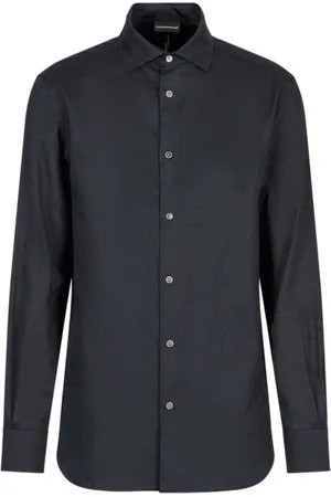 Emporio Armani Herren, Shirts, Schwarzk, LGröße: