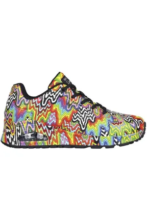 Skechers Damen, Schuhe, Mehrfarbig, 39 EUGröße: