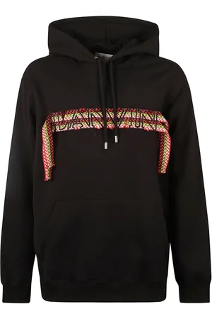 Lanvin Herren, Sweatshirts & Hoodies, Schwarzk, LGröße:
