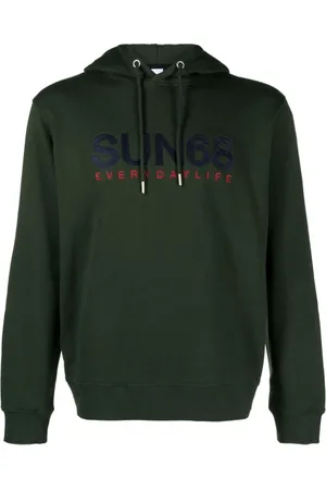 sun68 Herren, Sweatshirts & Hoodies, Grün, SGröße: