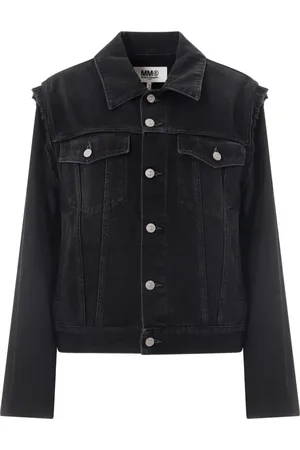 Maison Margiela Damen, Jacken, Schwarzk, SGröße: