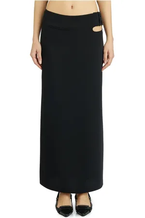 Courrèges Damen, Röcke, Schwarzk, SGröße: