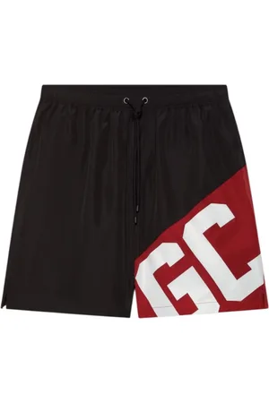 GCDS Herren, Shorts, Schwarzk, MGröße: