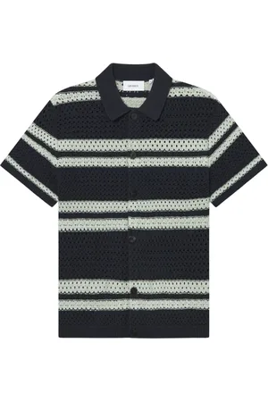 Les Deux Herren, Shirts, Blau, LGröße:
