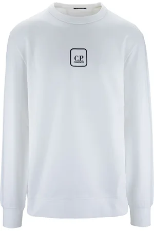 C.P. Company Herren, Sweatshirts & Hoodies, Weiß, 2XLGröße: