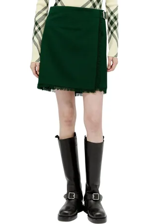 Burberry Damen, Röcke, Grün, 3XSGröße: