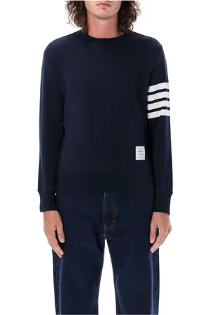 Thom Browne Herren, Sweatshirts & Hoodies, Blau, XLGröße: