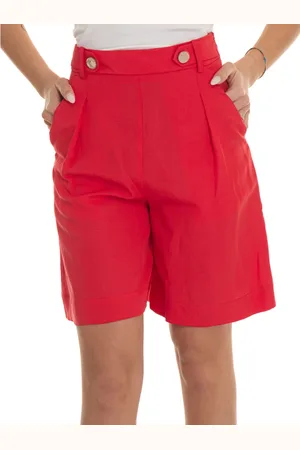 Liu Jo Damen, Shorts, Rot, MGröße: