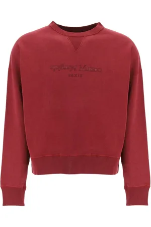 Maison Margiela Herren, Sweatshirts & Hoodies, Rot, LGröße: