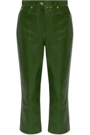 Salvatore Ferragamo Damen, Hosen, Grün, 2XSGröße: