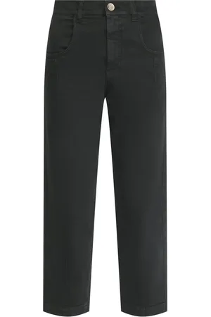 ELEVENTY Damen, Hosen, Schwarzk, MGröße: