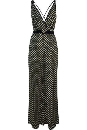 Elisabetta Franchi Damen, Jumpsuits & Playsuits, Schwarzk, LGröße: