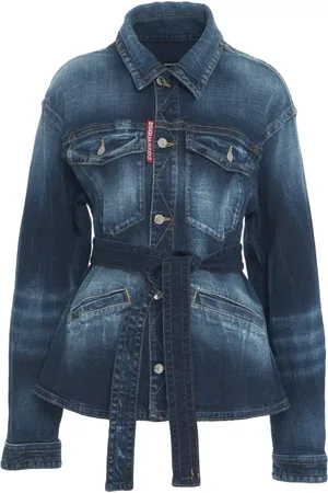Dsquared2 Damen, Jacken, Blau, SGröße: