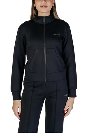 Guess Damen, Sweatshirts & Hoodies, Schwarzk, MGröße: