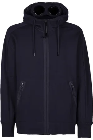 C.P. Company Herren, Sweatshirts & Hoodies, Blau, 2XLGröße: