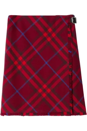 Burberry Damen, Röcke, Rot, 2XSGröße: