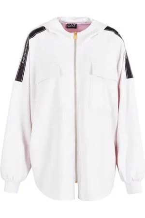 EA7 Damen, Sweatshirts & Hoodies, Weiß, XSGröße: