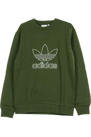 adidas Herren, Sweatshirts & Hoodies, Grün, LGröße: