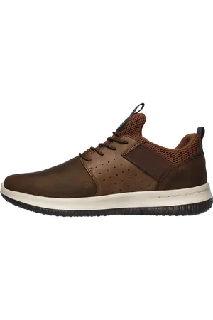 Skechers Herren, Schuhe, Braun, 43 EUGröße: