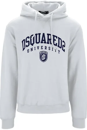 Dsquared2 Herren, Sweatshirts & Hoodies, Weiß, XLGröße: