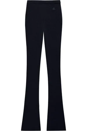 Courrèges Damen, Hosen, Schwarzk, LGröße: