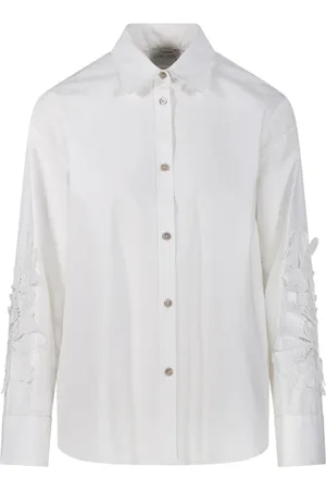 FORTE FORTE Damen, Shirts, Weiß, MGröße: