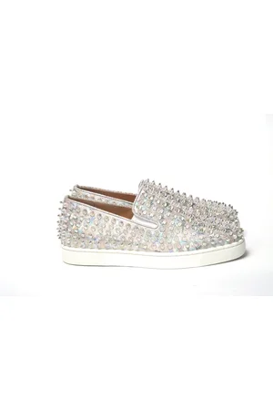 Christian Louboutin Damen, Schuhe, Weiß, 35 1/2 EUGröße: