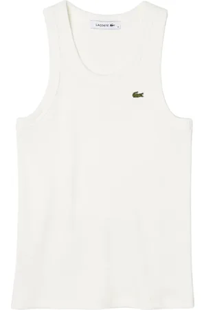 Lacoste Damen, Oberteile, Weiß, MGröße: