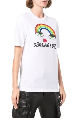 Dsquared2 Damen, Oberteile, Weiß, MGröße:
