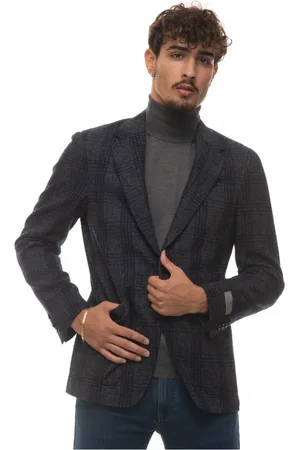 CANALI Herren, Jacken, Blau, LGröße:
