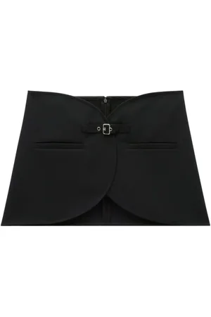 Courrèges Damen, Röcke, Schwarzk, SGröße: