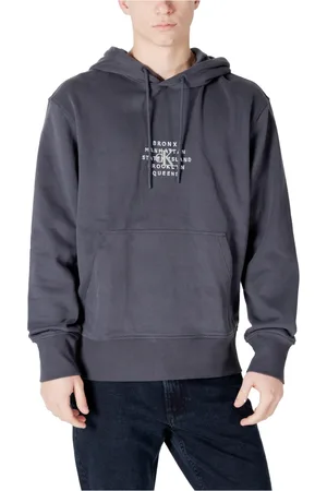 Calvin Klein Herren, Sweatshirts & Hoodies, Grau, SGröße:
